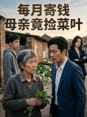 每月寄钱母亲竟捡菜叶